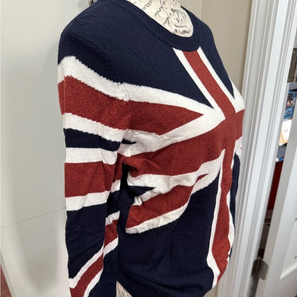 Boden Union Jack Sweater Jumper Crewneck - Picture 4 of 15